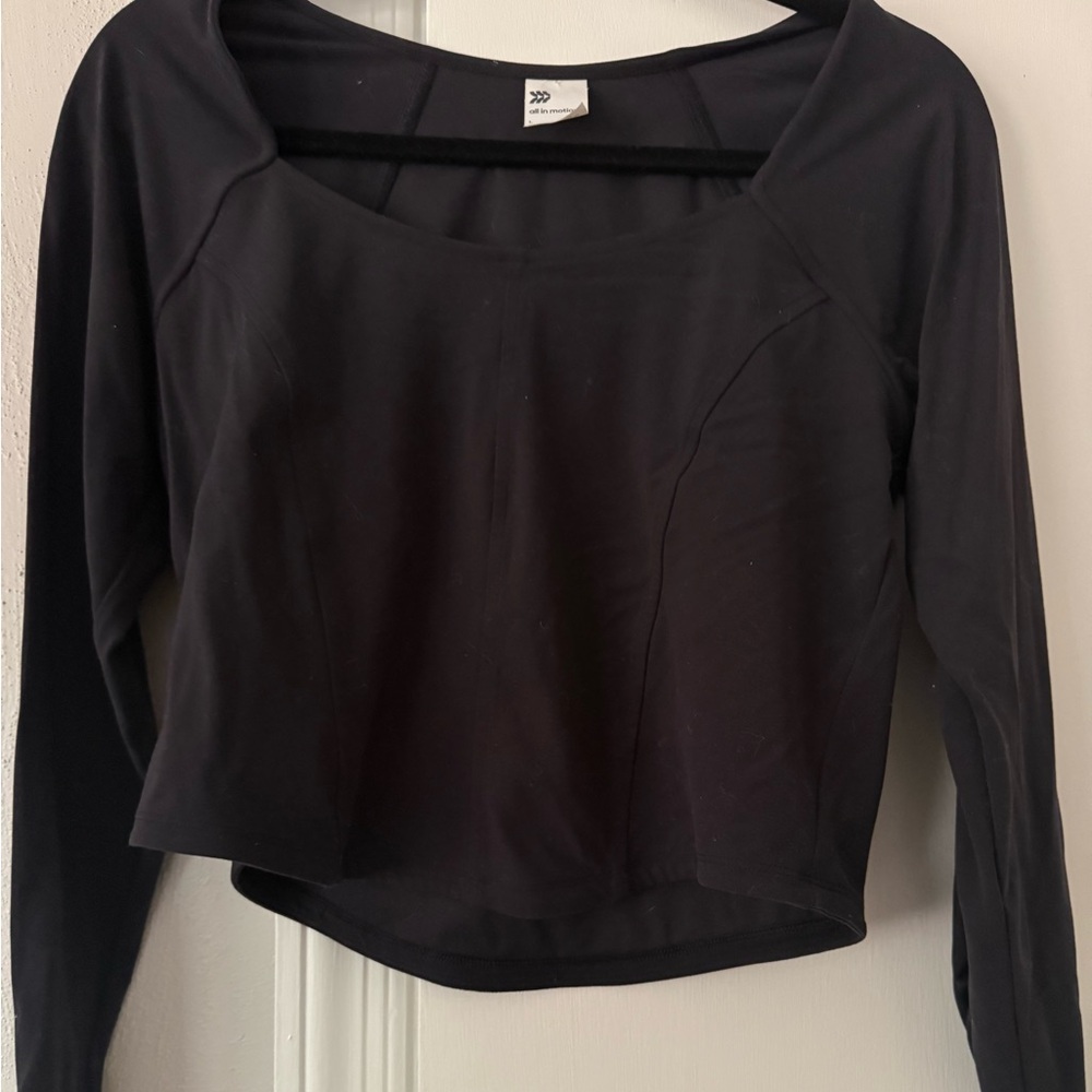 Black Active Top